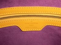 LOUIS VUITTON, YELLOW EPI LUSSAC BAG