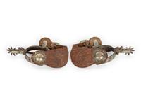 Kelly Brothers Steer Head Spurs and Crokett Spurs