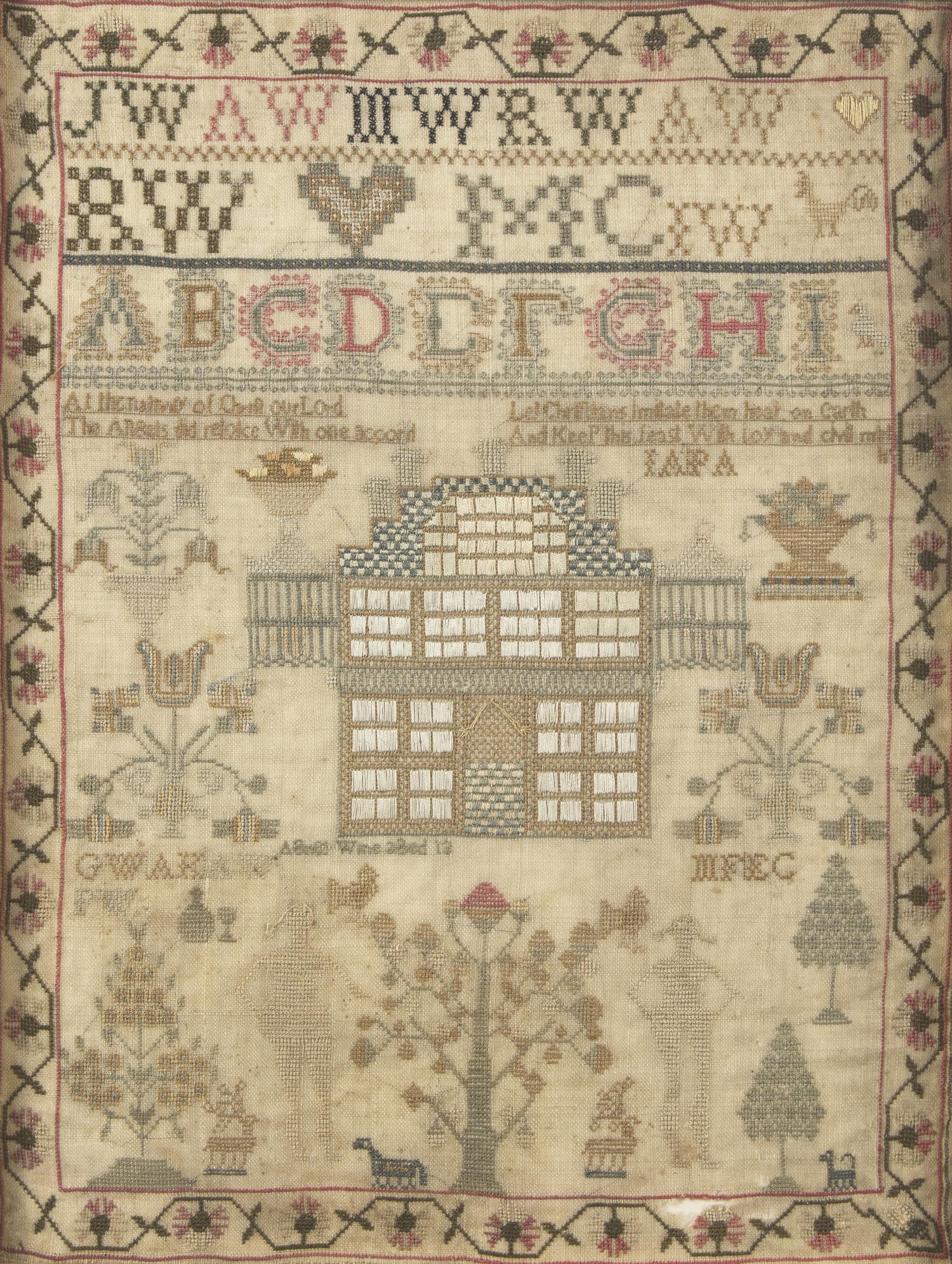 A Group of Three English or American Needlework Samplers