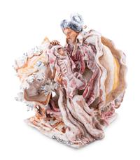 A Ceramic Sculpture of a Hopi Maiden