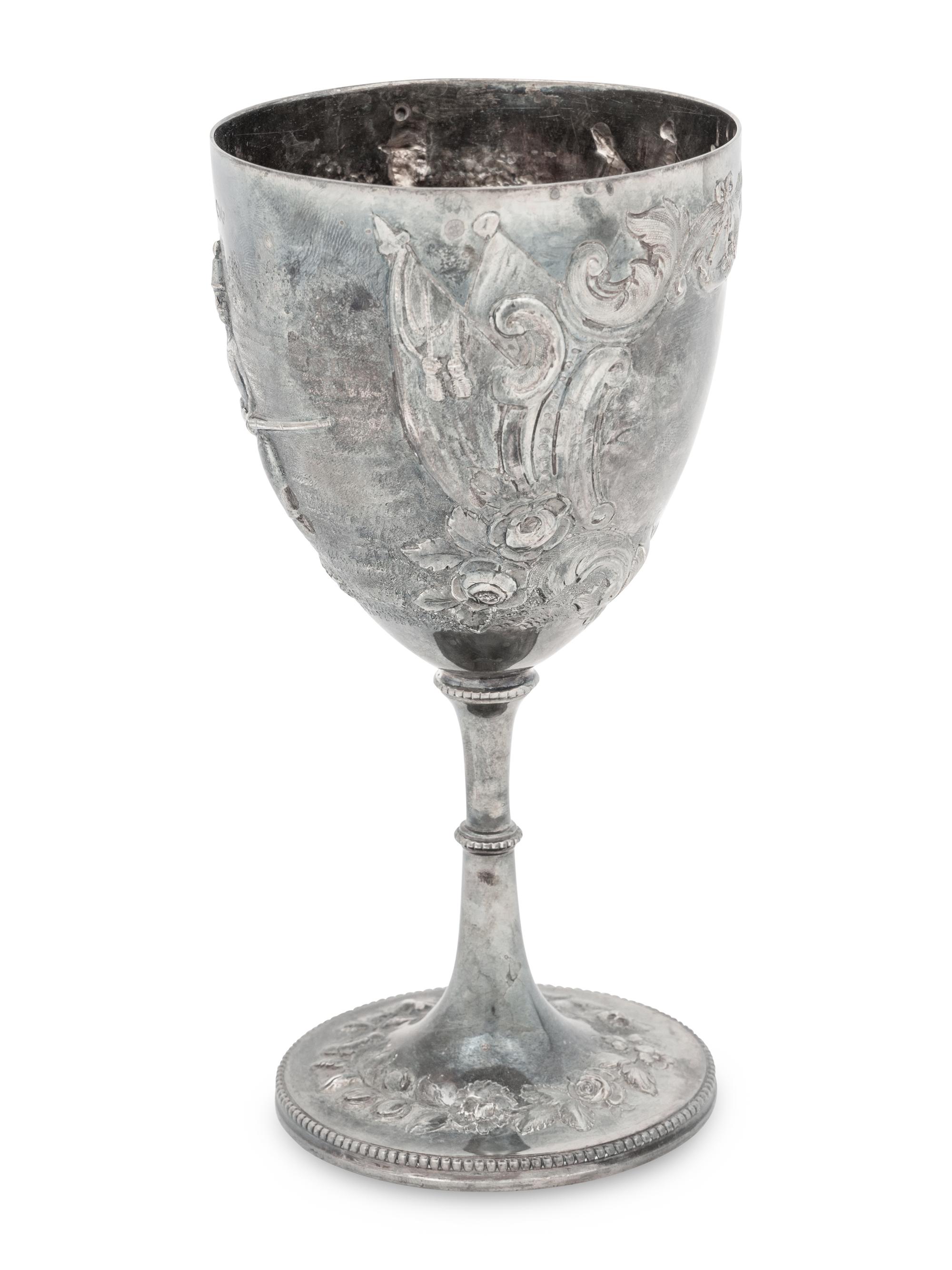 A Victorian Silver Presentation Cup