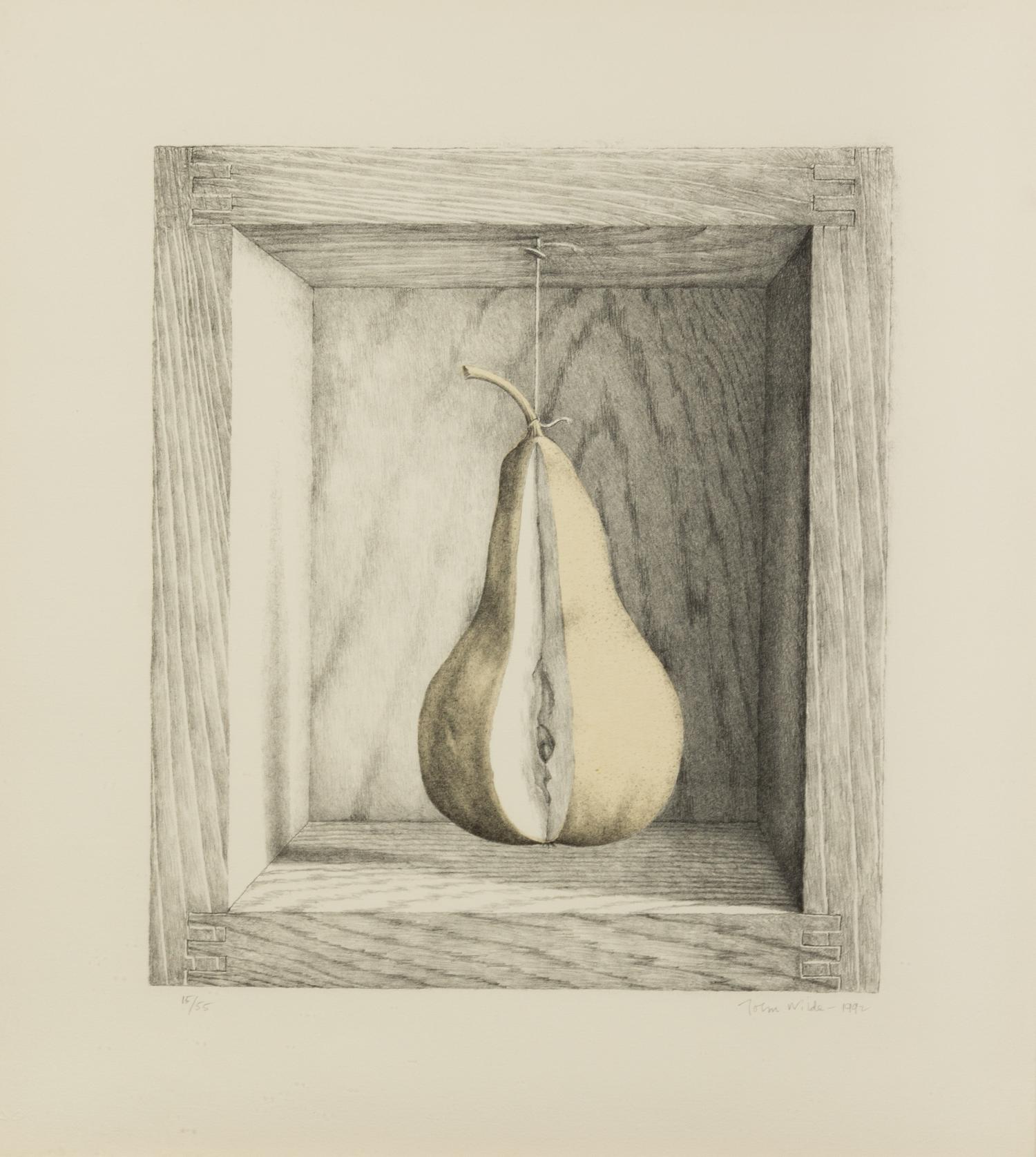 John Wilde, (American, 1919-2006), Untitled (Pear), 1992