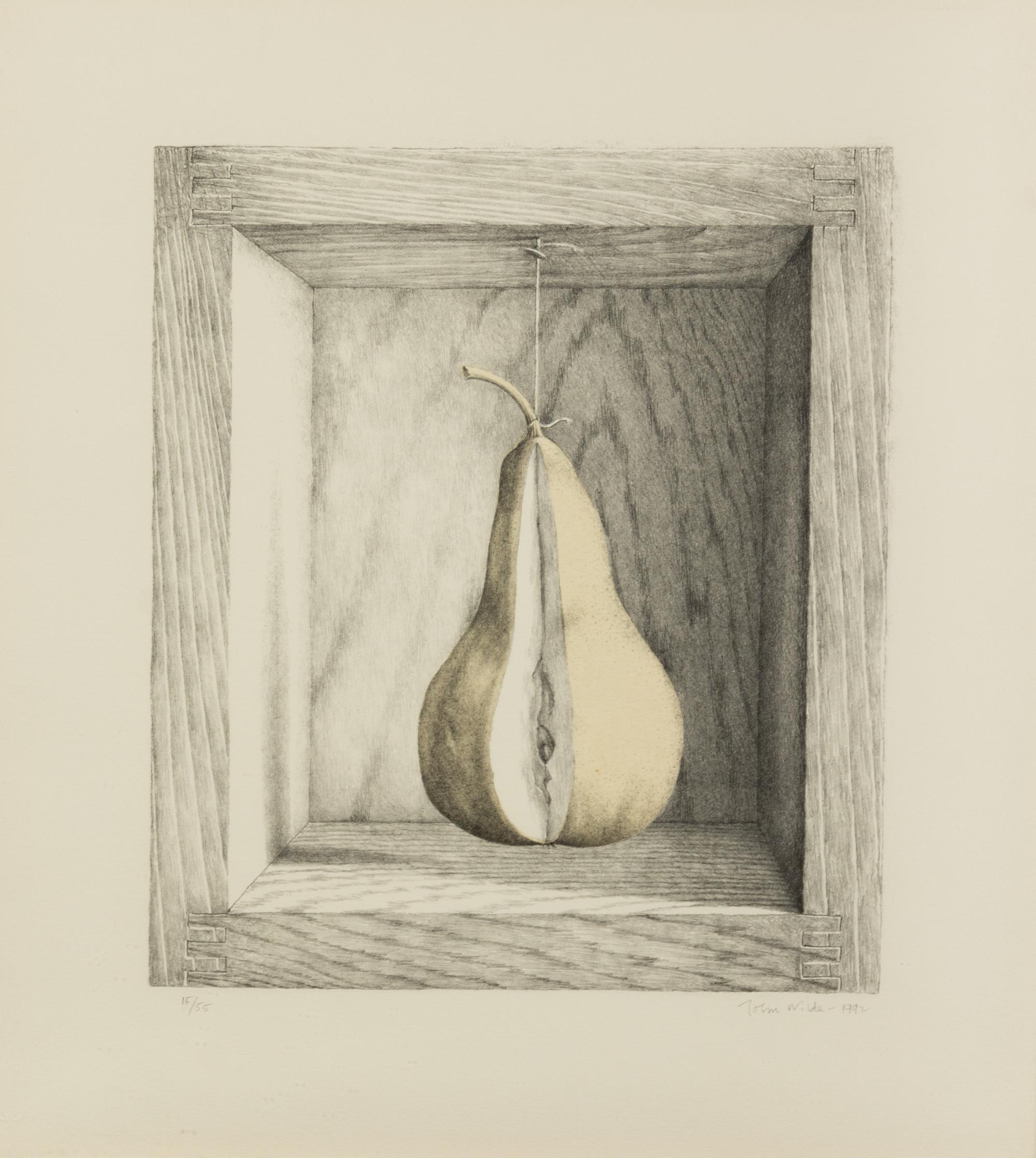 John Wilde, (American, 1919-2006), Untitled (Pear), 1992