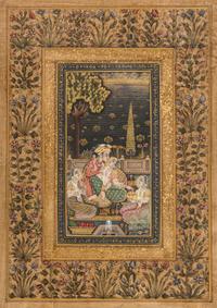 A Persian Miniature Painting