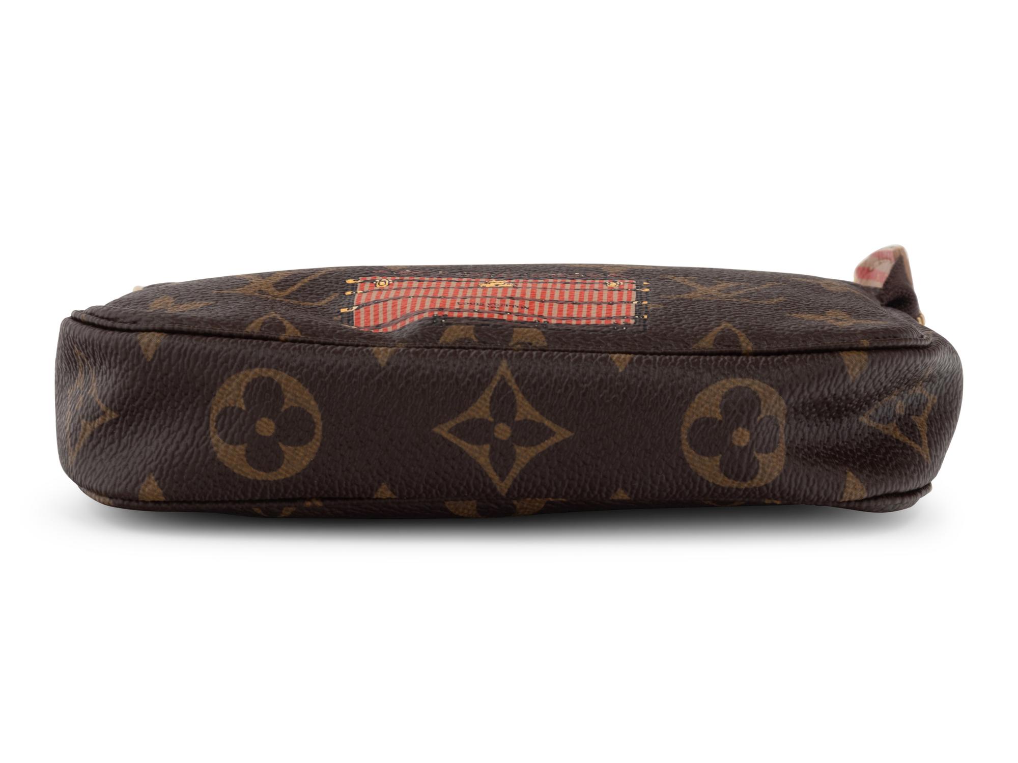 Louis Vuitton Mini Pochette Monogram Inventeur, 2013