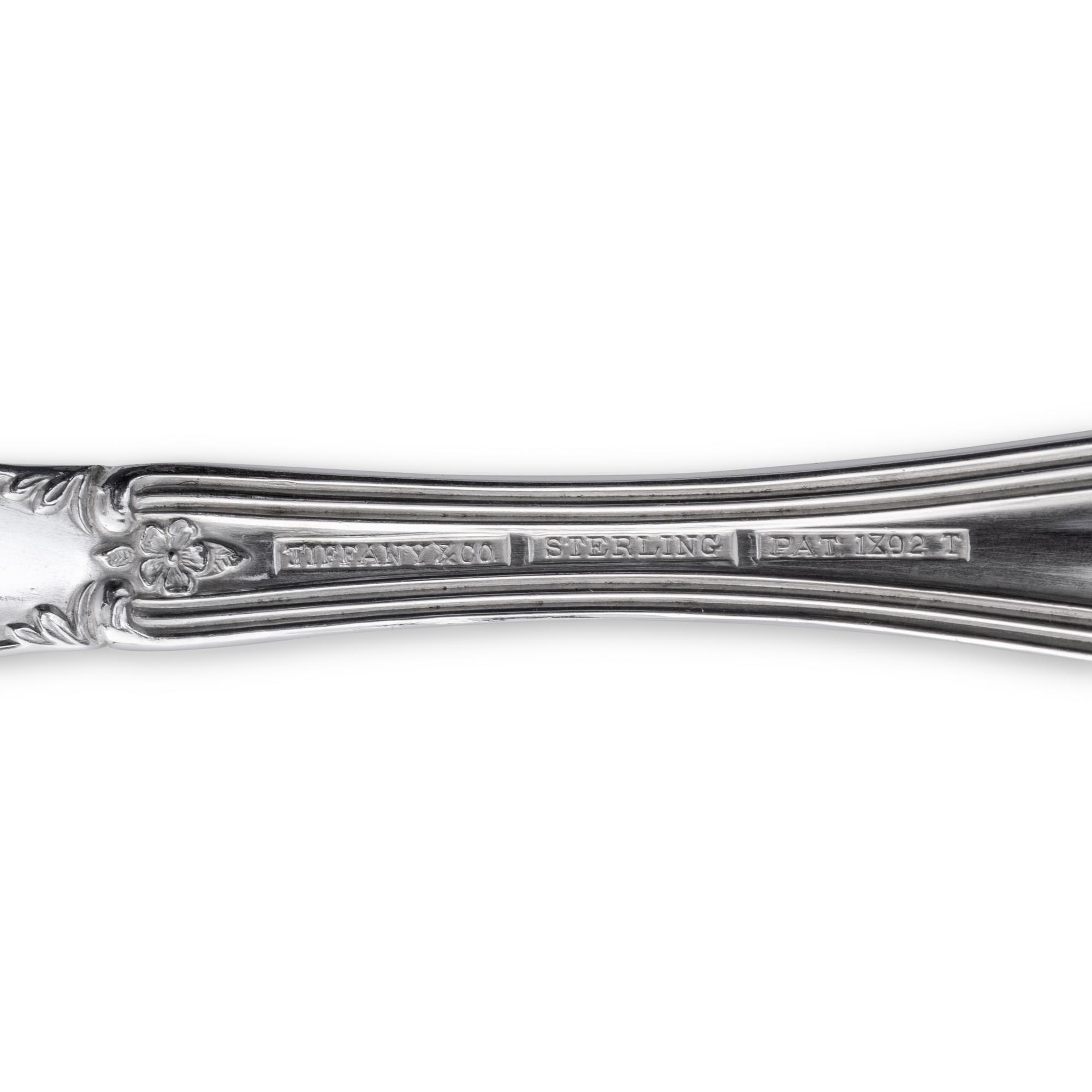 A Tiffany and Co. Richelieu Silver Flatware Service