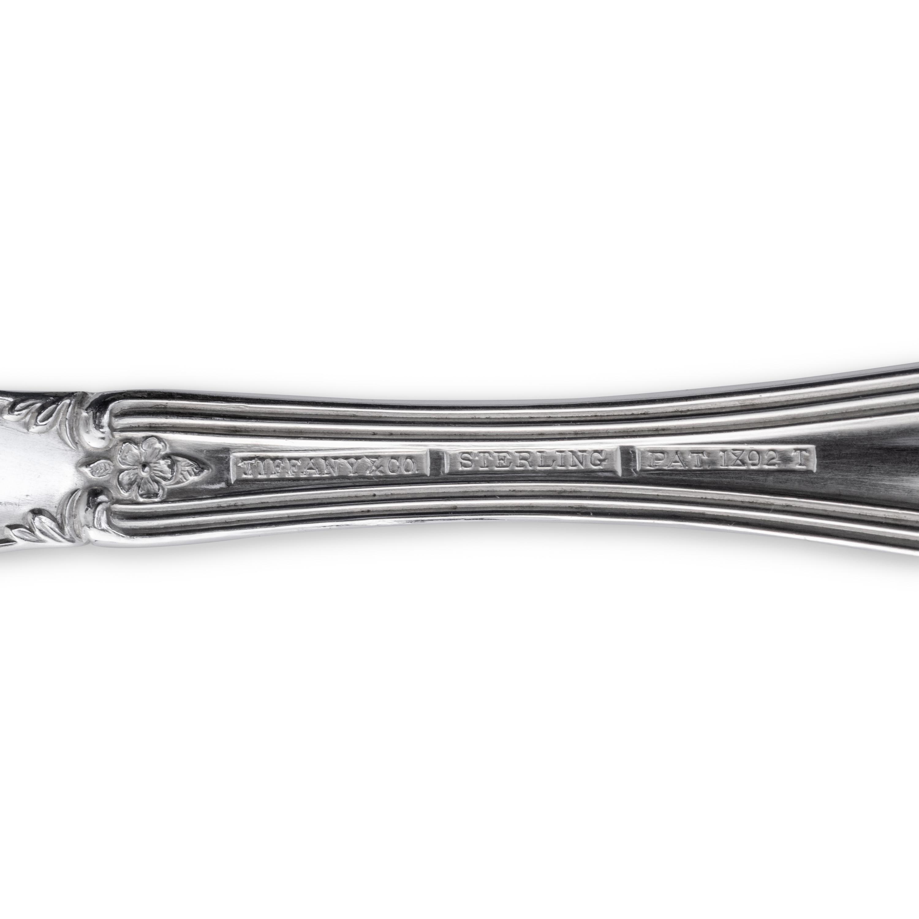 A Tiffany and Co. Richelieu Silver Flatware Service
