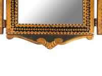 A Continental Painted Altar Triptych