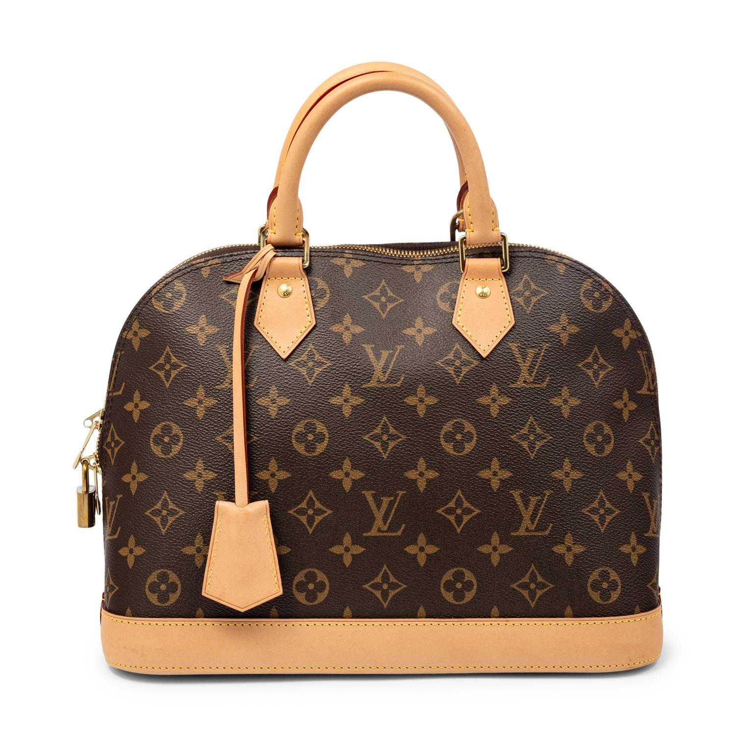 LOUIS VUITTON, MONOGRAM ALMA PM HANDBAG