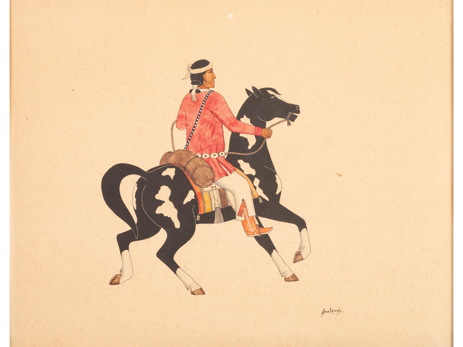 Chief Riding Horse, 1935-1940
