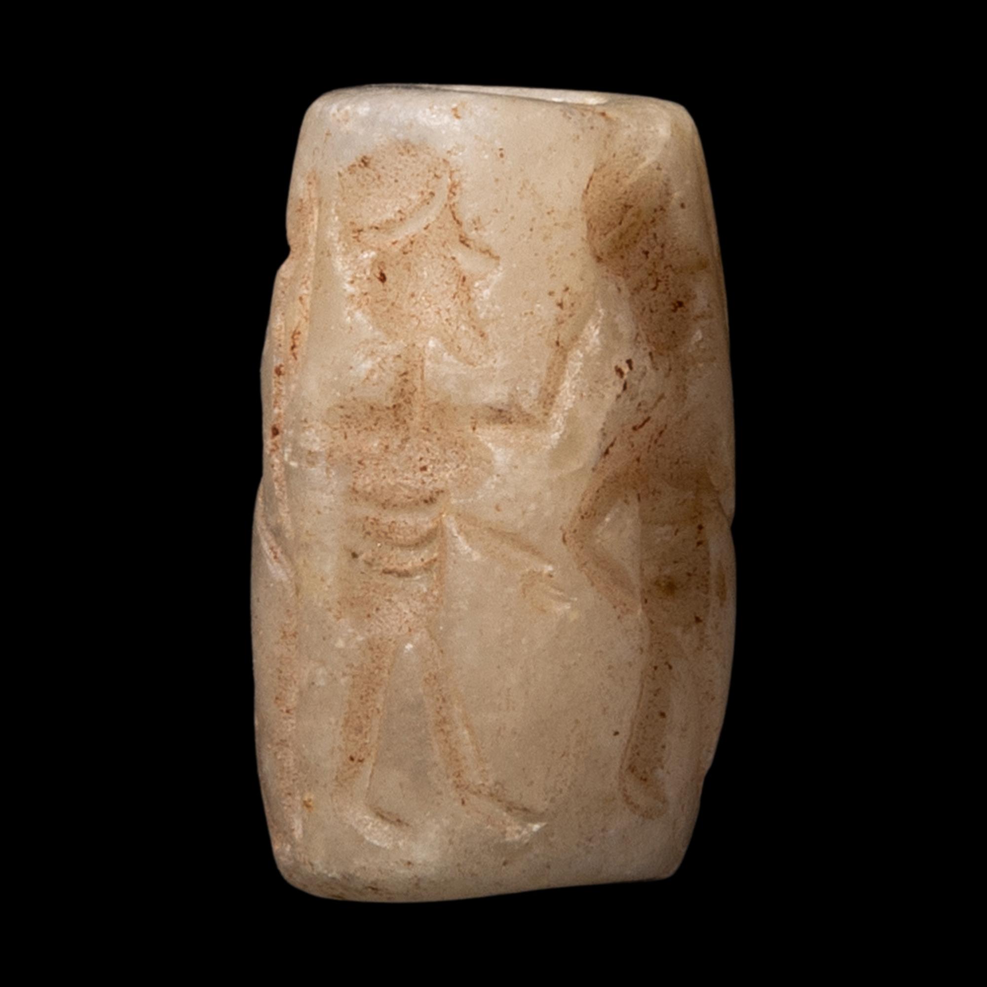 Nine Near Eastern Stone Cylinder Seals