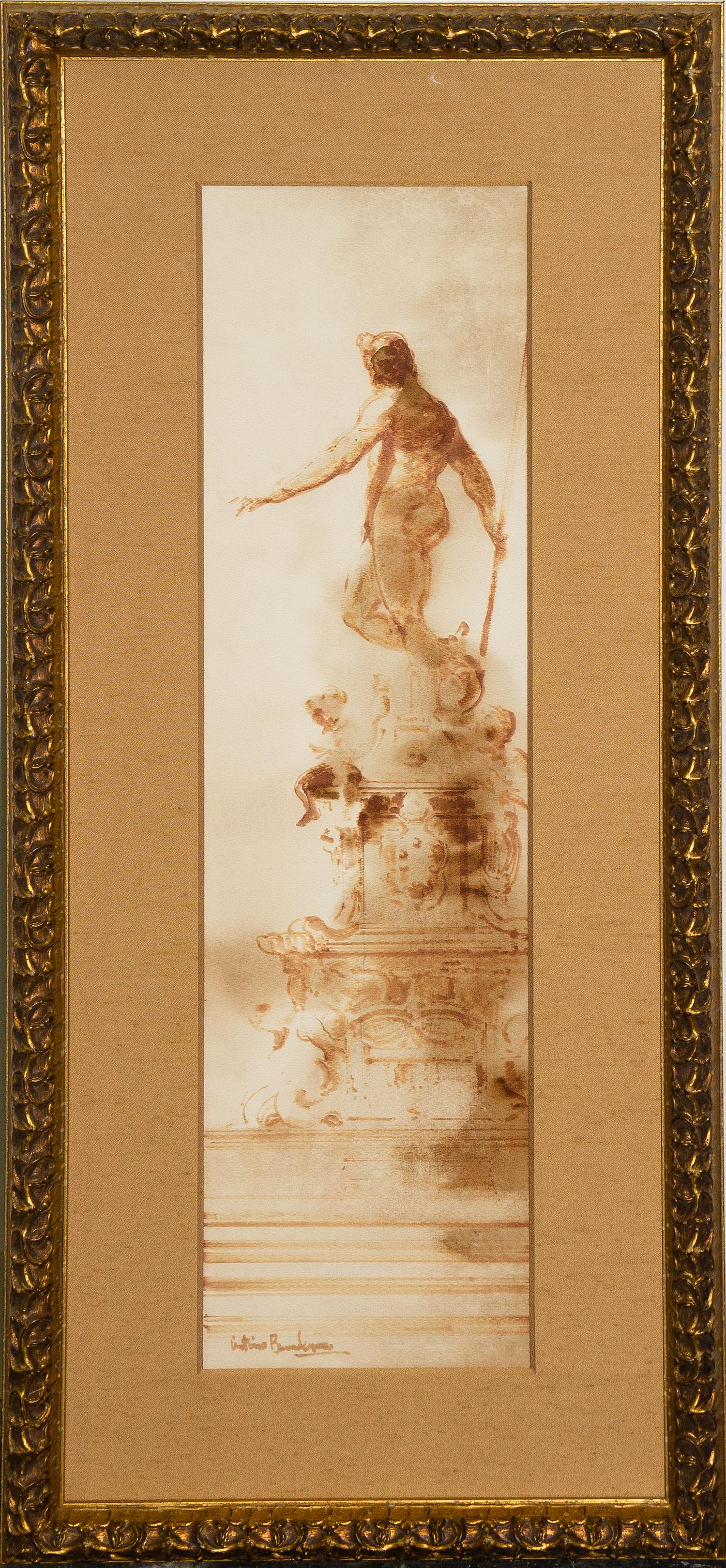 Antimo Beneduce, (20th century), Sculptural Figure