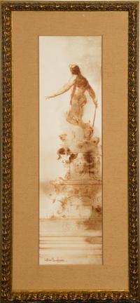 Antimo Beneduce, (20th century), Sculptural Figure