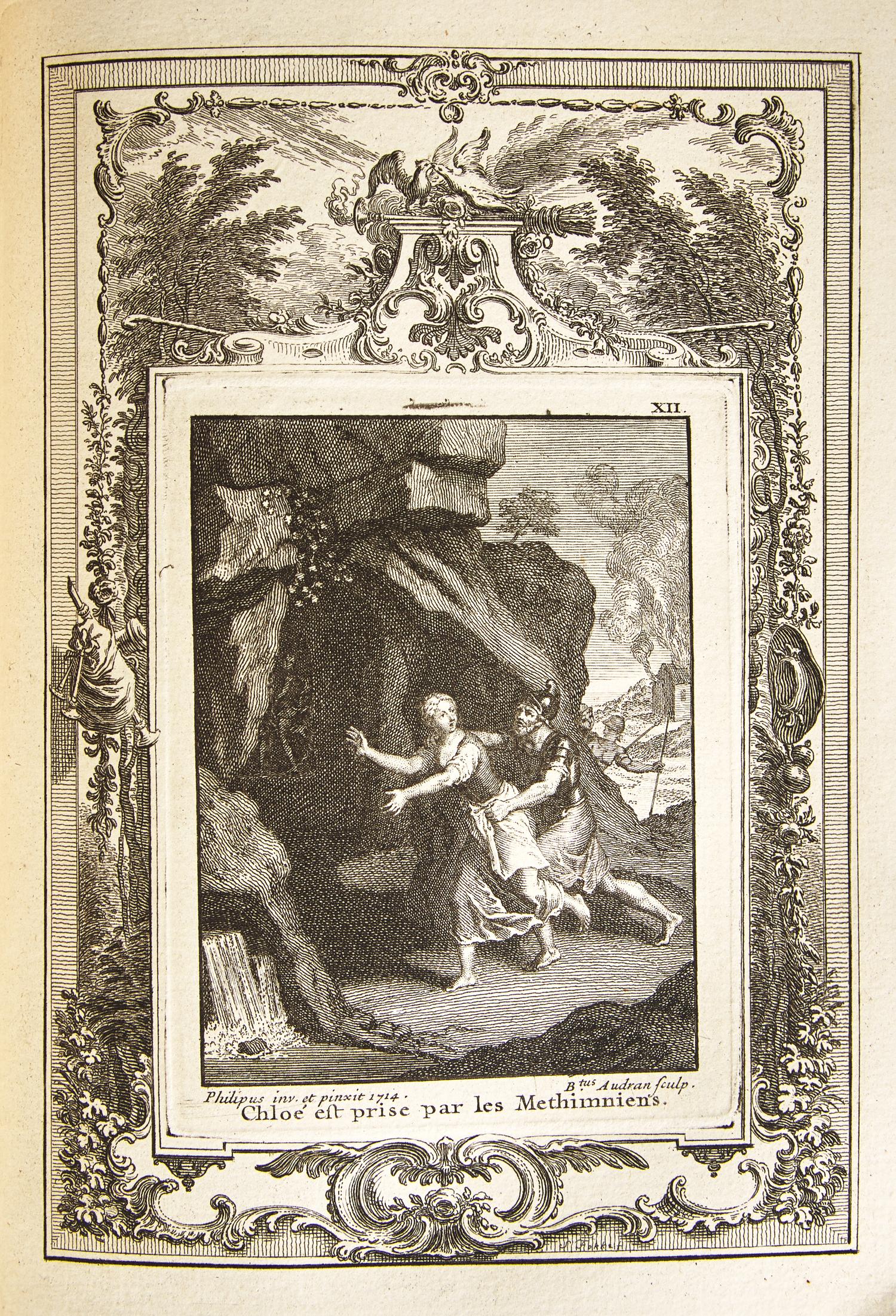 LONGUS. Les Amours Pastorales de Daphnis et de Chloe... Paris: Imprimees Por les Curieux, 1757.