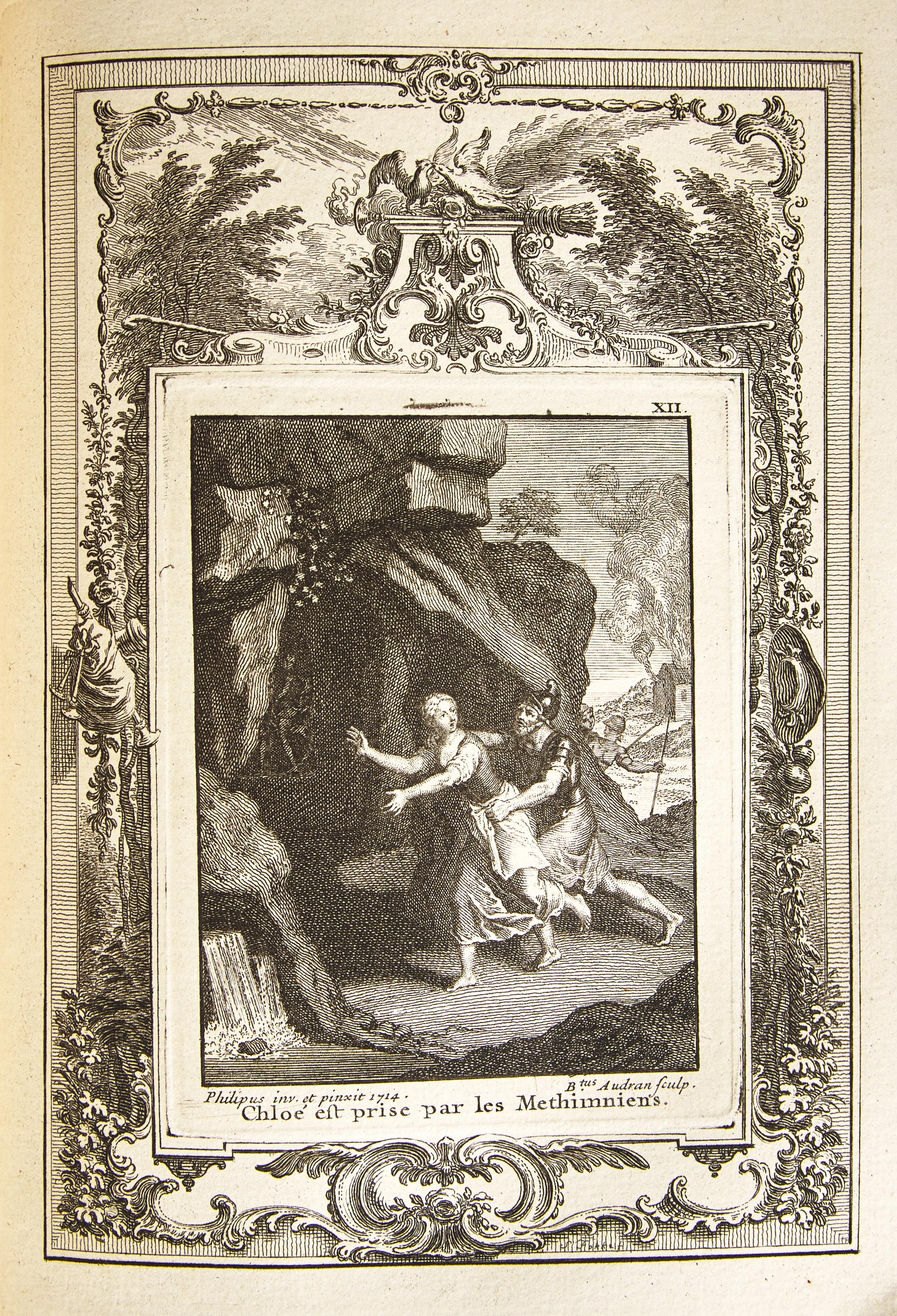 LONGUS. Les Amours Pastorales de Daphnis et de Chloe... Paris: Imprimees Por les Curieux, 1757.