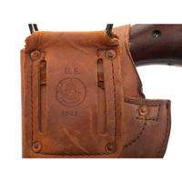**U.S. Navy Marked Smith & Wesson Victory Model Revolver with 1943 Dated Craighead Holster