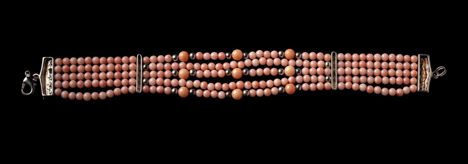 Eight Red Coral Jewelry