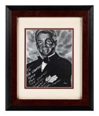 A Group of 20 Celebrity and Sports Personality Photographs Formerly Displayed at Mike Ditka’s Restaurant
