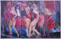 Burlesque Dancers , 1996