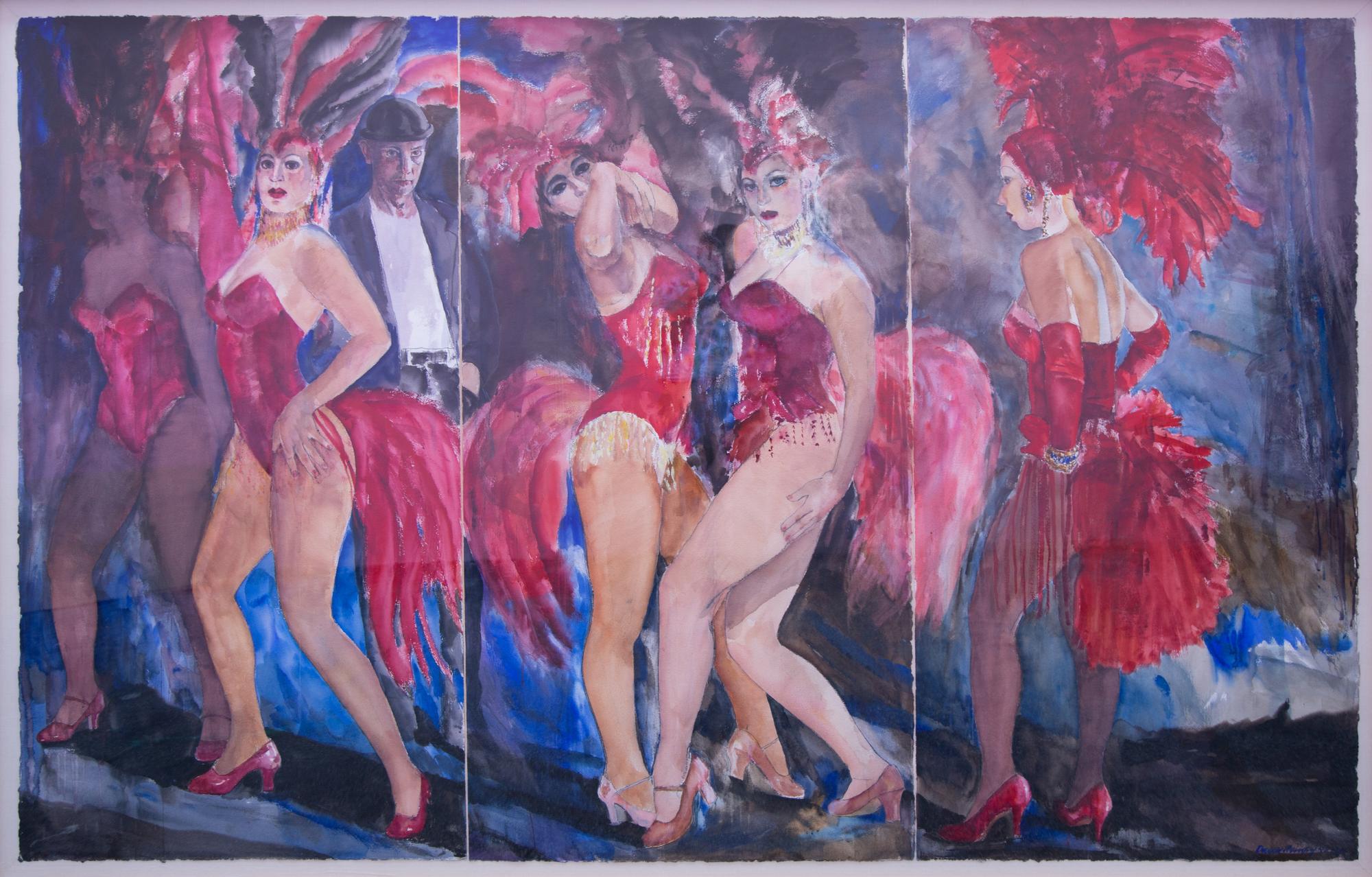 Burlesque Dancers , 1996