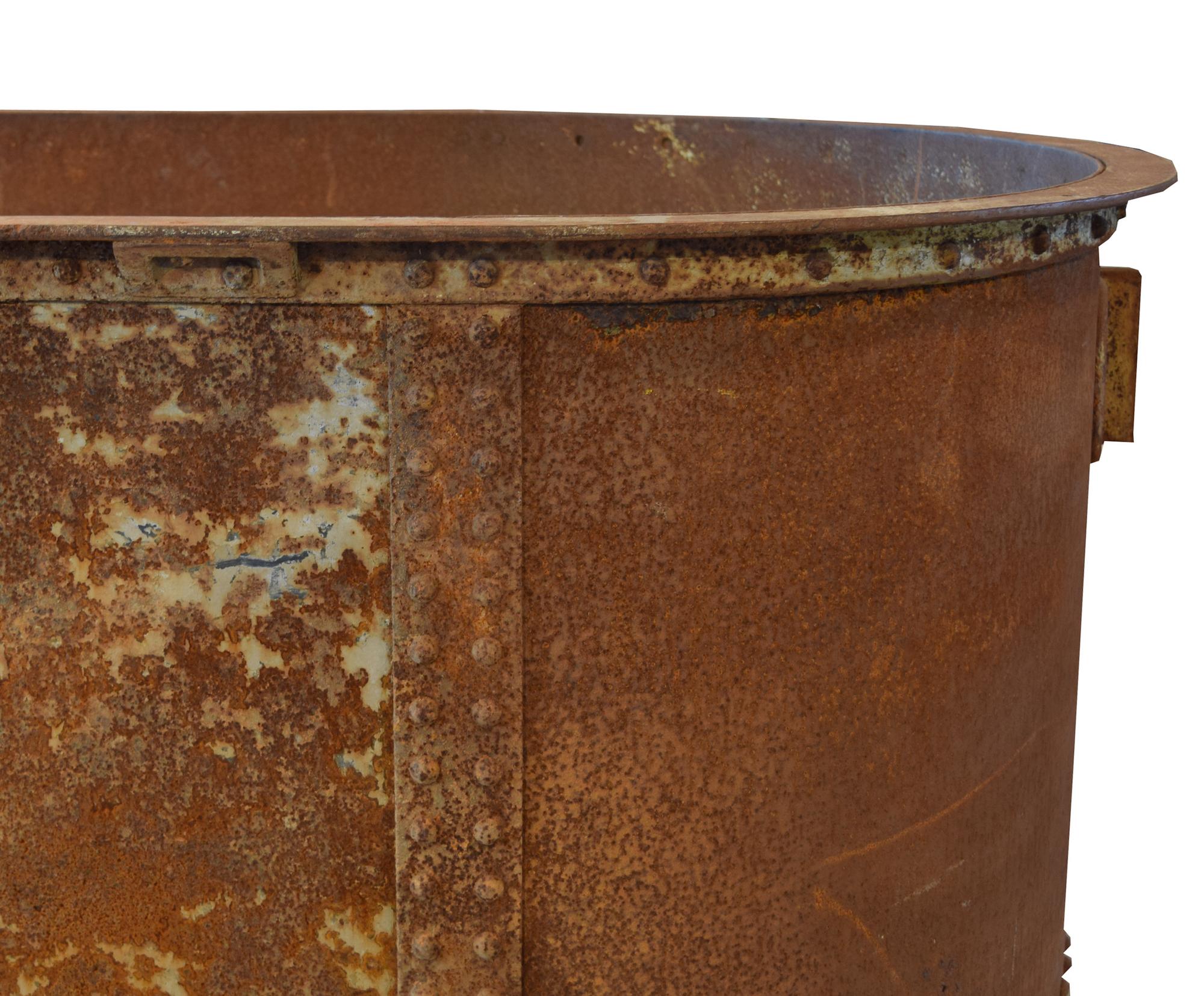 A Cast Iron Tub 89" W x 45.5" D x 34.5" H — United States, 19th/20th Century