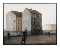 Behind the Walls #07 A & B (diptych)
