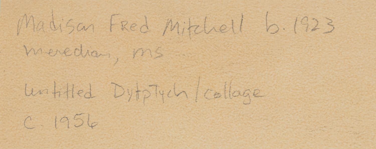 Untitled , c. 1956 (a pair of works)