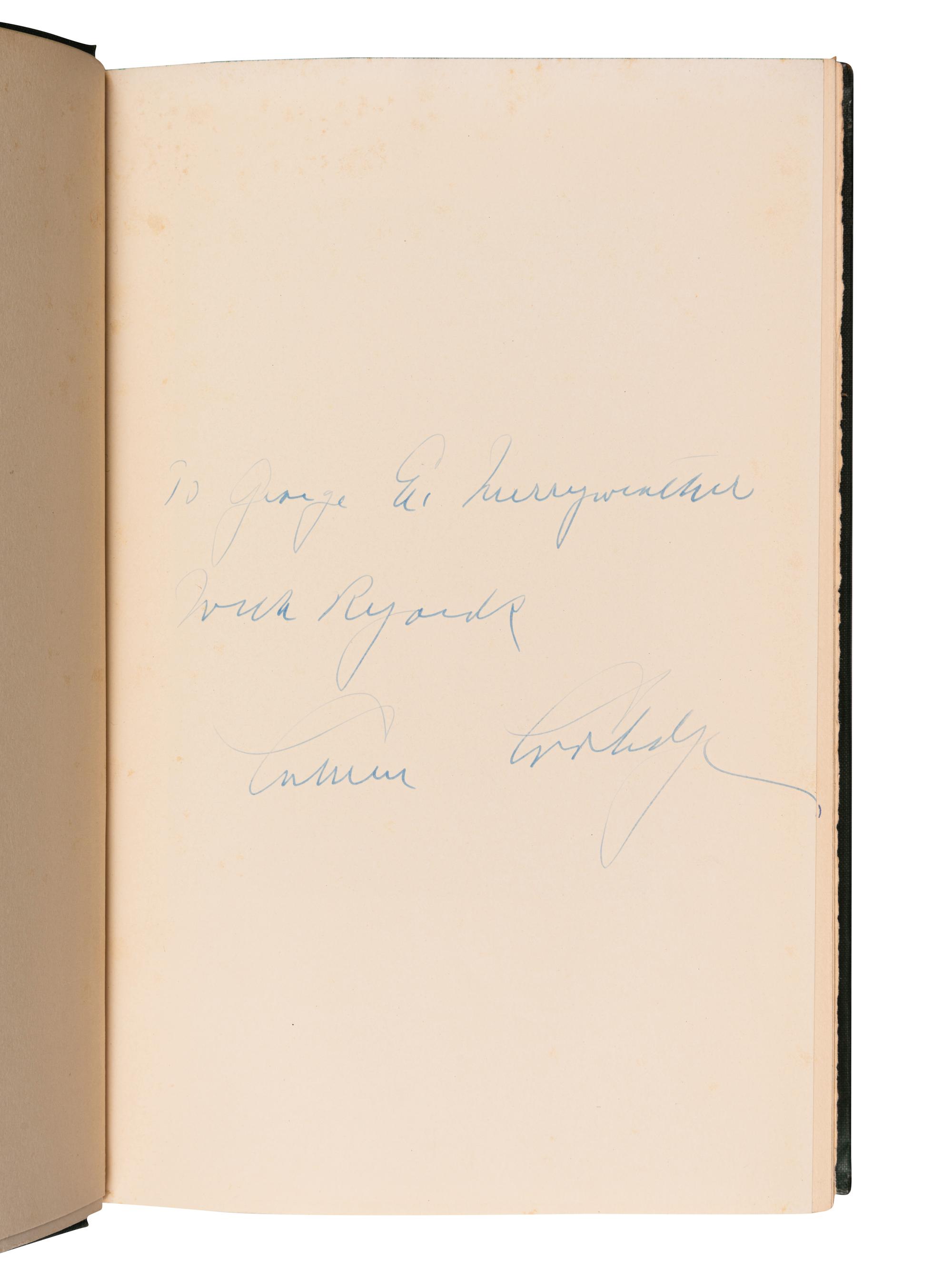 COOLIDGE, Calvin (1872-1933). Autobiography. New York: The Cosmopolitan Book Company, 1929.
