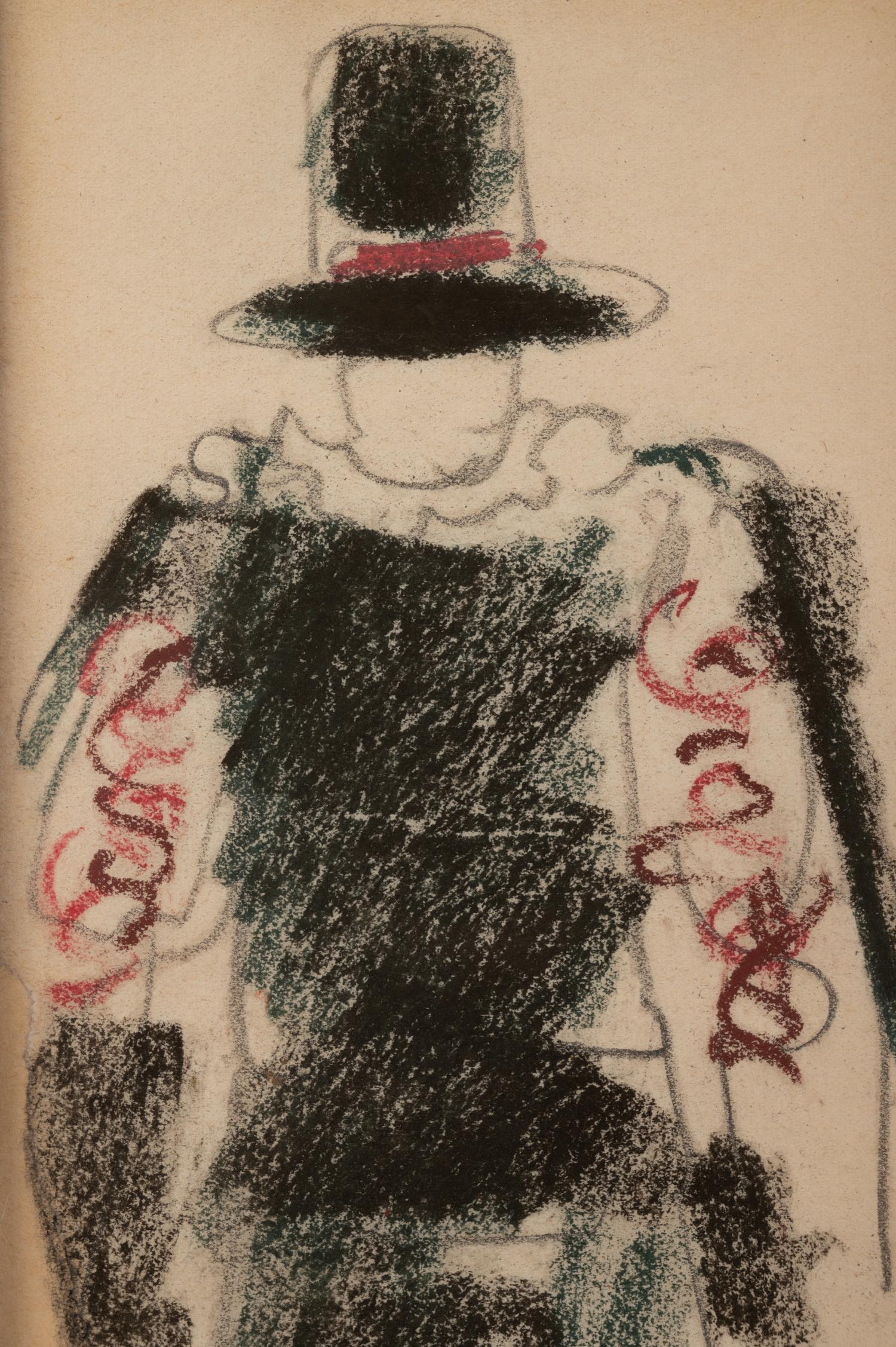 Monsieur Tobie (from the costume studies for Jean de la Fontaine’s La Coupe Enchantée )