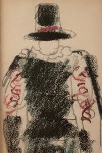 Monsieur Tobie (from the costume studies for Jean de la Fontaine’s La Coupe Enchantée )