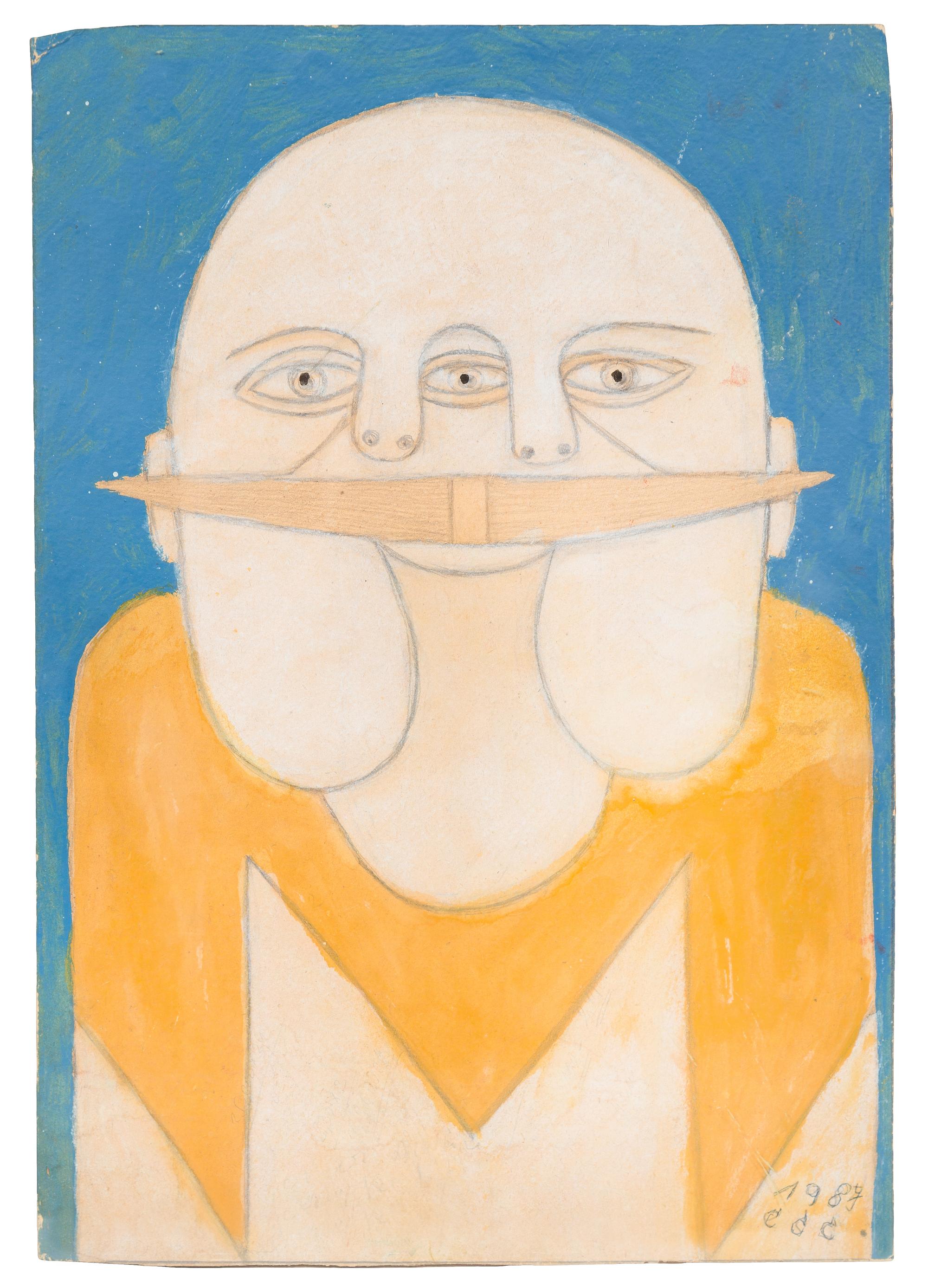 Sava Sekulic, (Yugoslavian, 1902-1989), Double Dealer, 1987