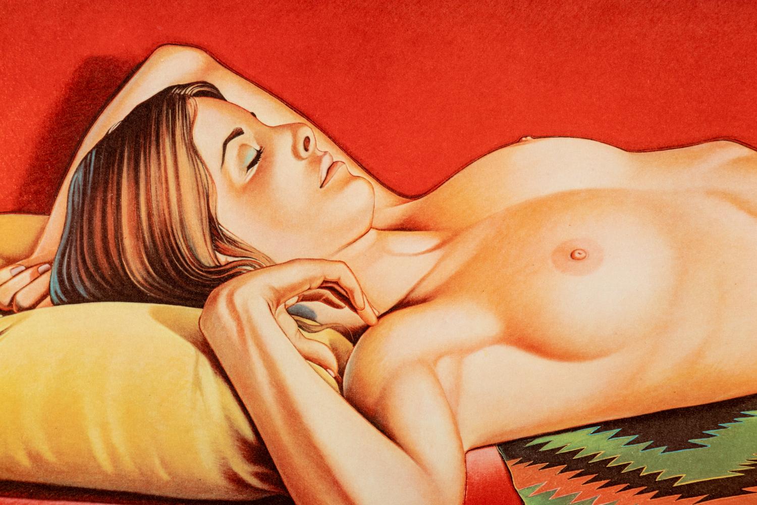 Mel Ramos ( complete portfolio of four prints with original cloth case)