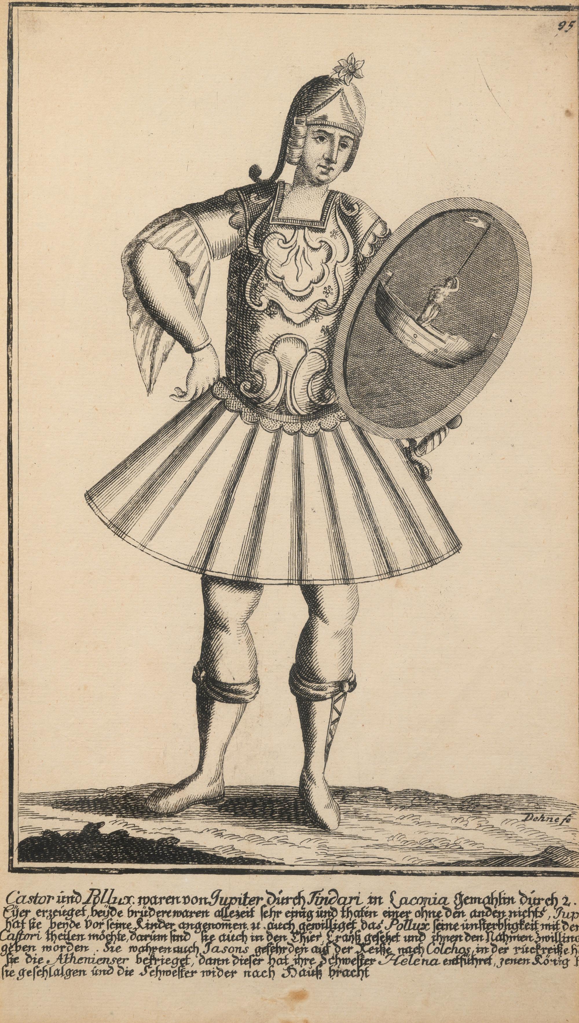 A Set of Eight Continental Costume Engravings by Johann Christoph Dehne (fl. 18th Century)