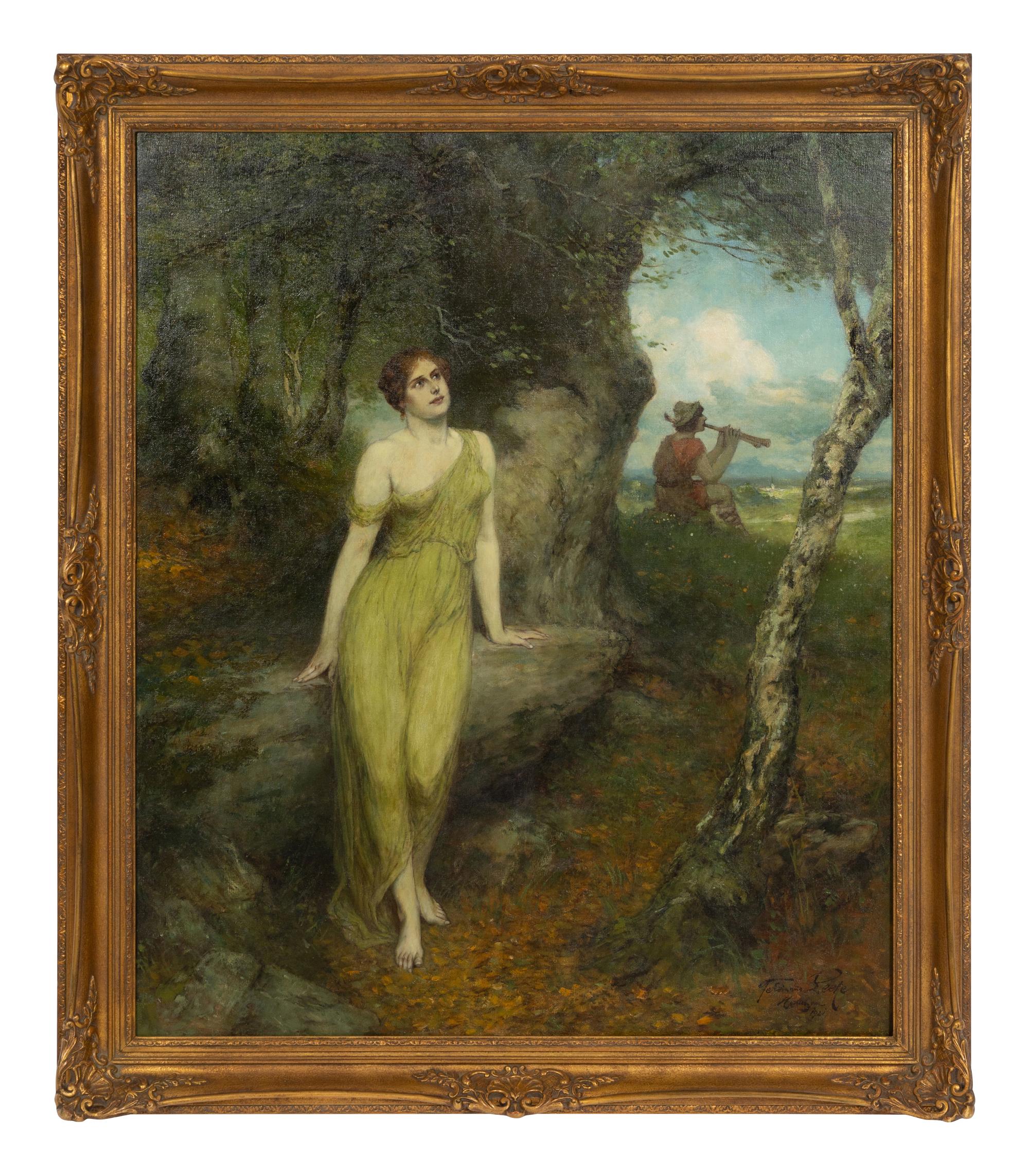 Maiden and Troubadour , 1921