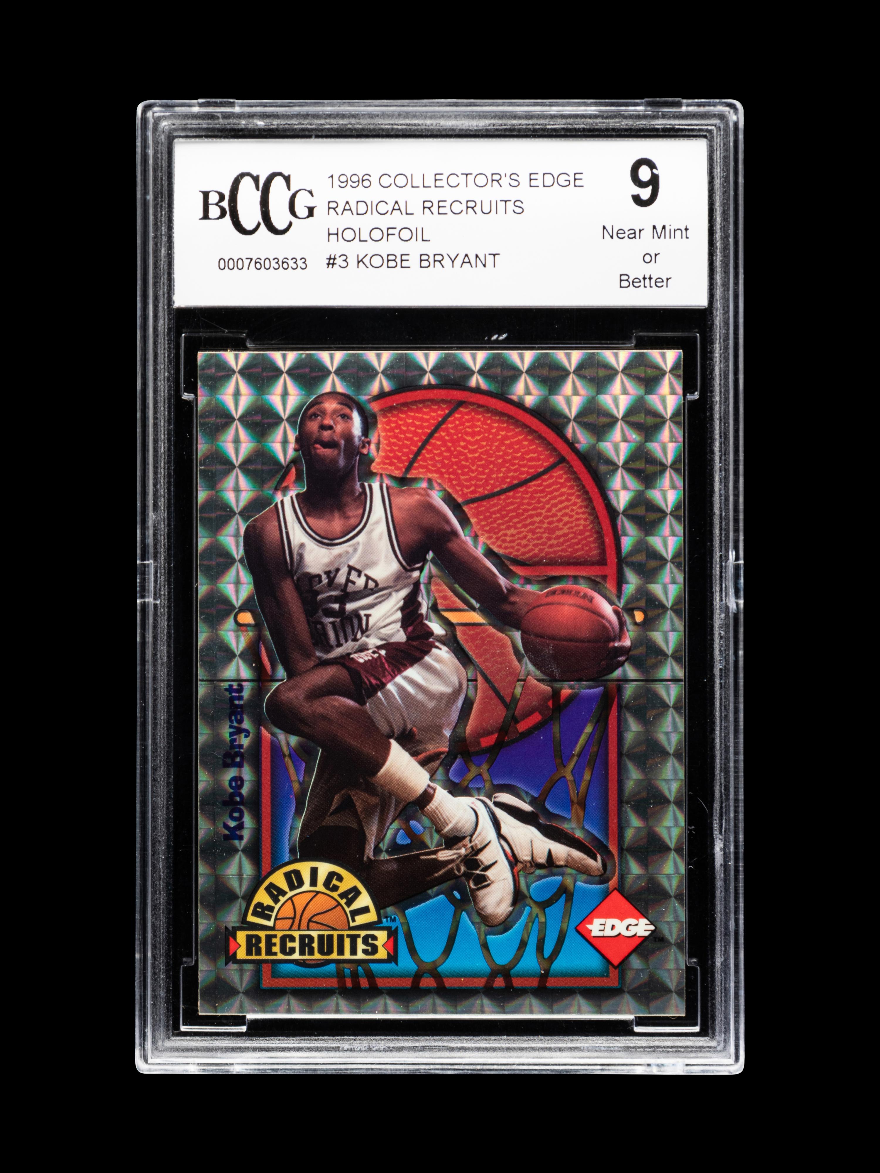 A Group of 1996-97 Collector's Edge Kobe Bryant Rookie Basketball Cards,