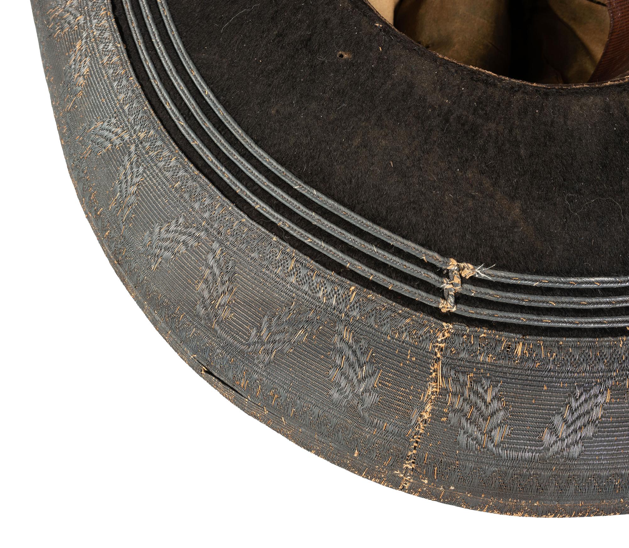 [MAXIMILIAN I OF MEXICO]. Mexican hat worn by captain in Maximilian's army.