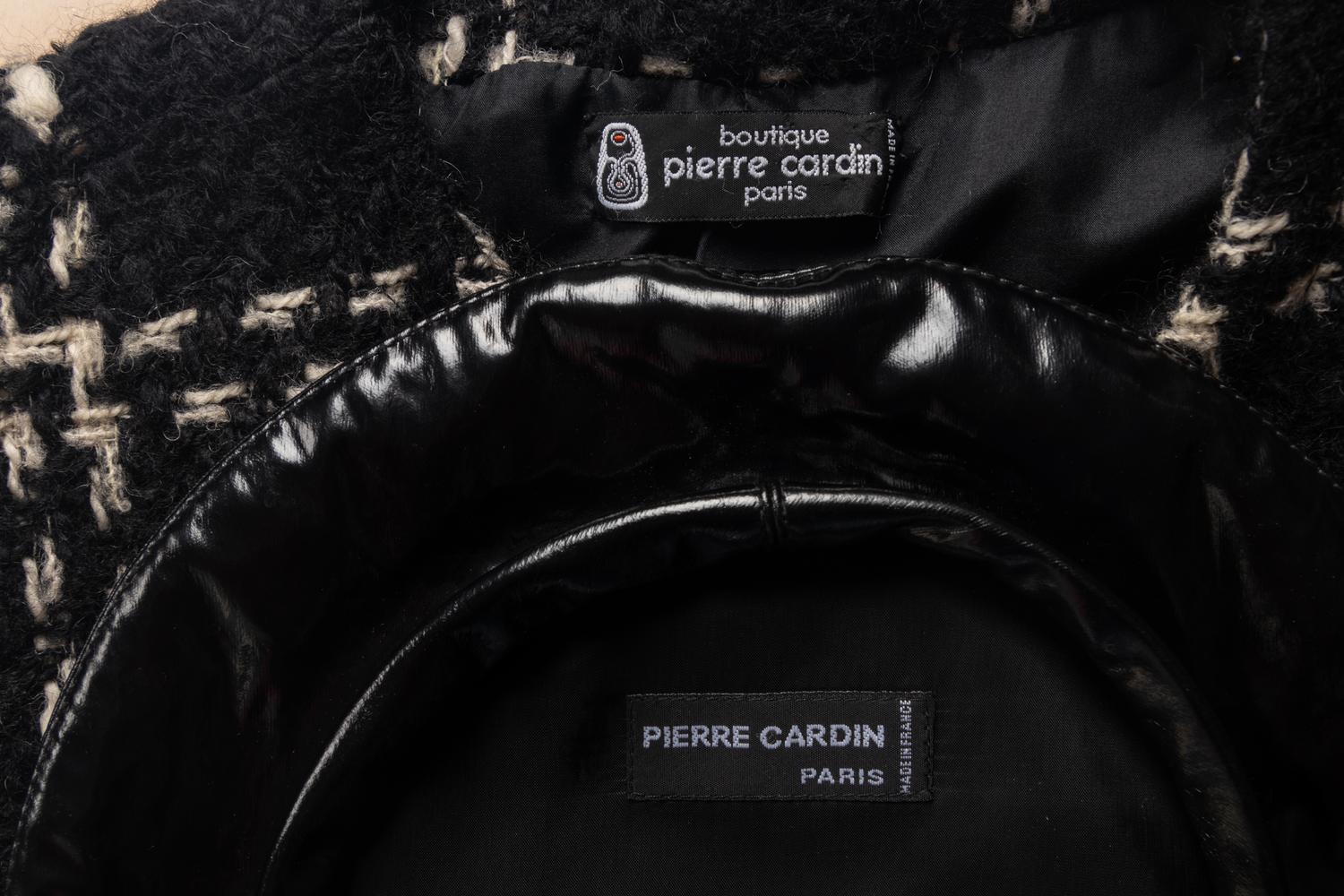 Two Pierre Cardin Capes and Vinyl Beret