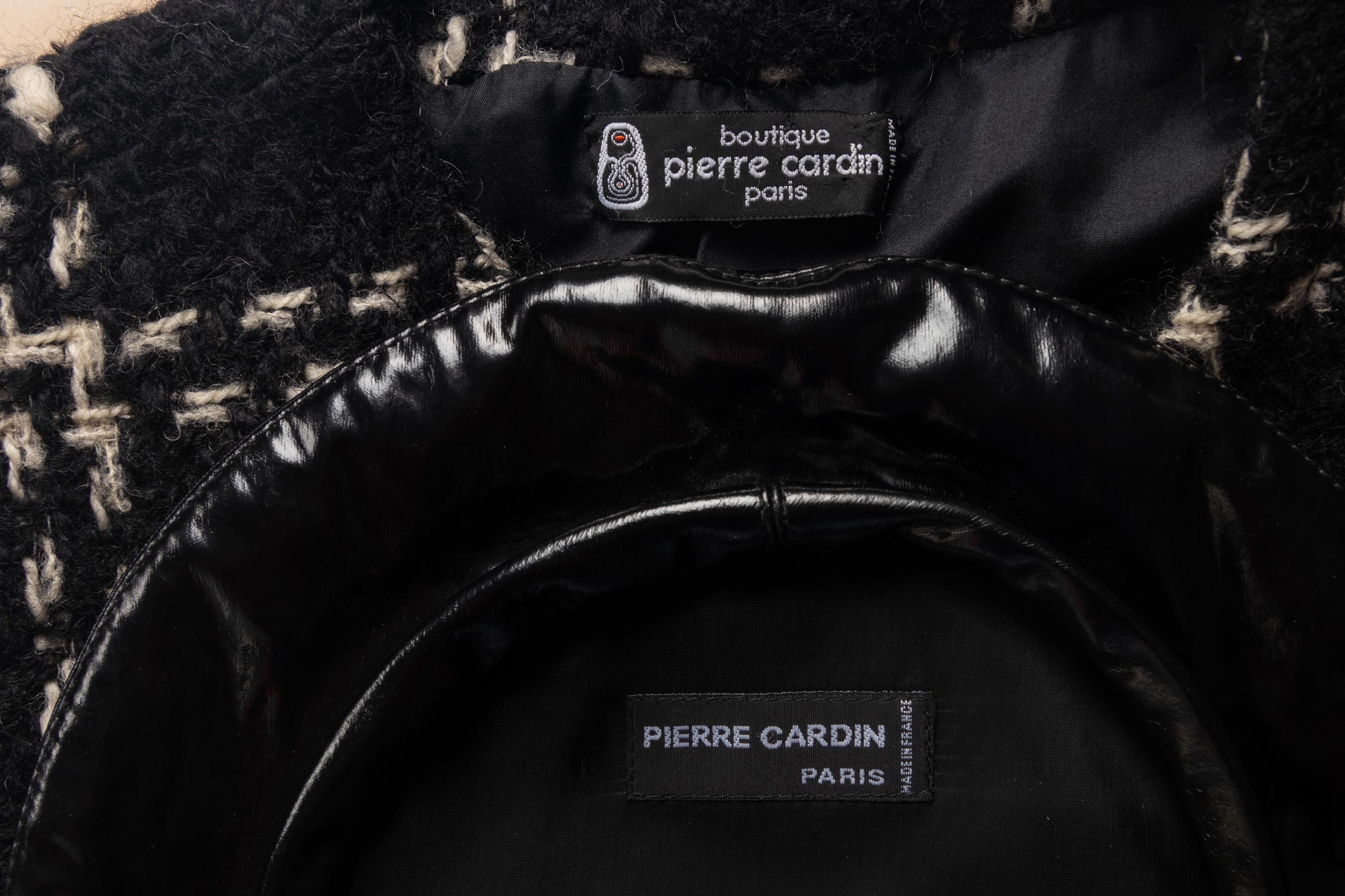 Two Pierre Cardin Capes and Vinyl Beret