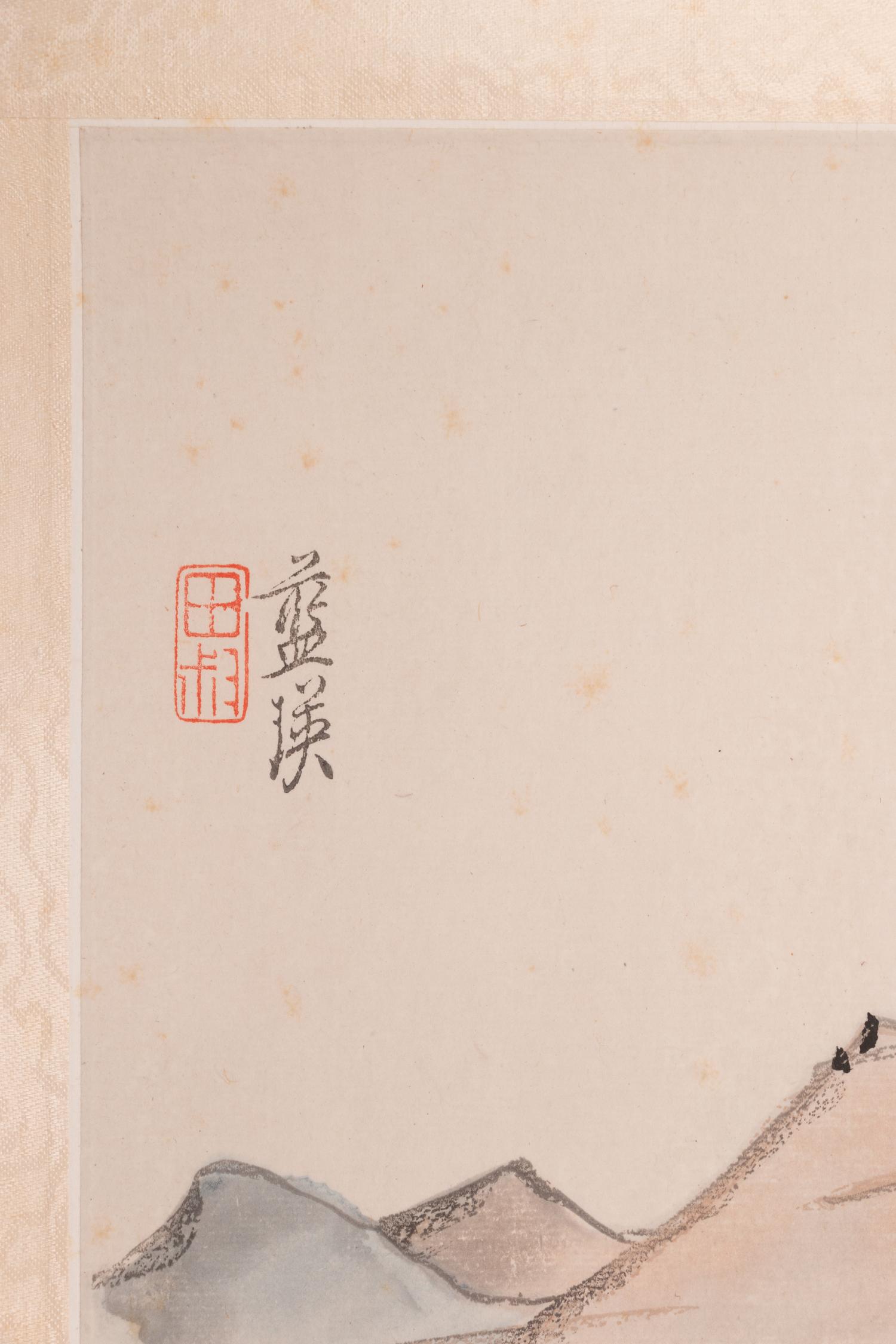 Two Chinese Woodblock Prints