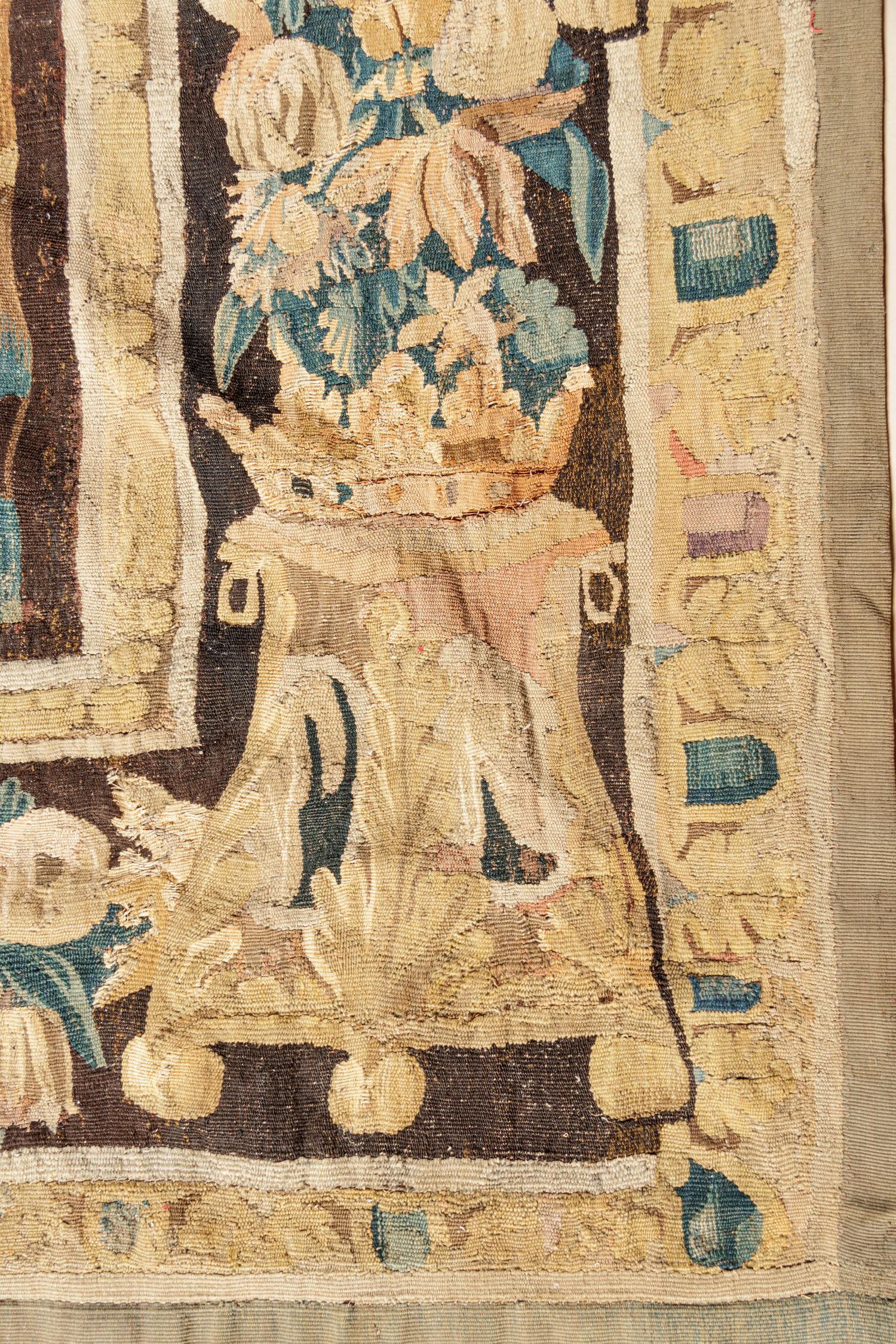 A Flemish Wool Tapestry