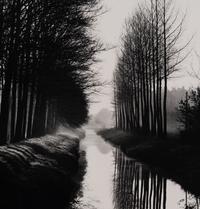 Brett Weston (1911-1993) Holland Canal, 1973