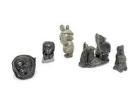 Inuit Carved Stone Sculptures