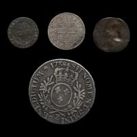 [FRANCE] A Group of Four Ancien Régime, Colonial and Empire Coins