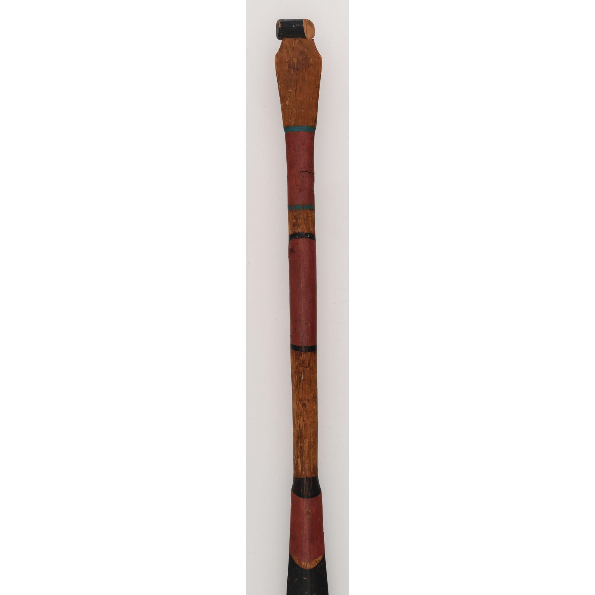 Northwest Coast Painted Paddle