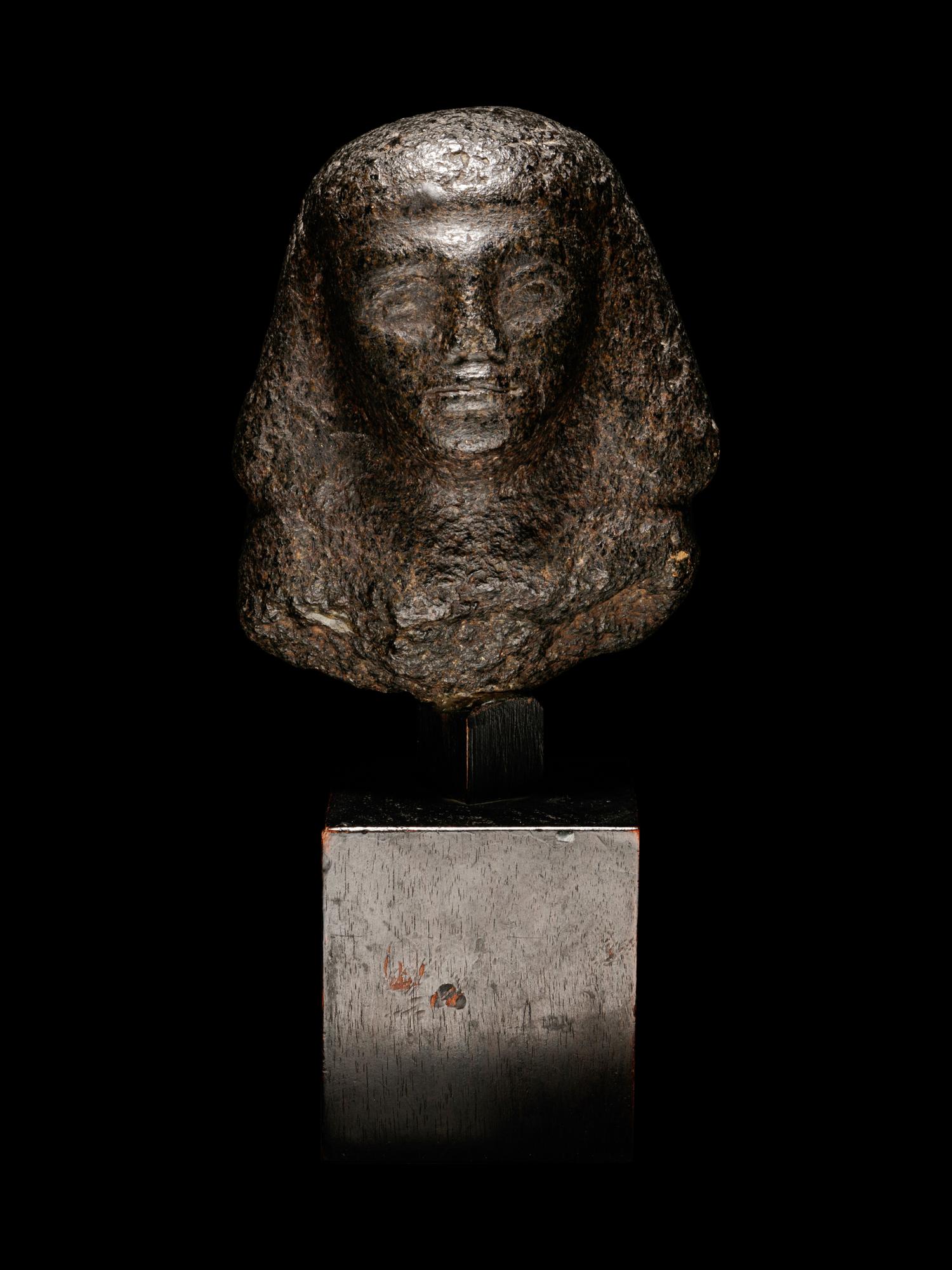 An Egyptian Granite Head