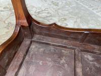 A Chinese Ming dynasty style carved hardwood low table 明式硬木矮方桌