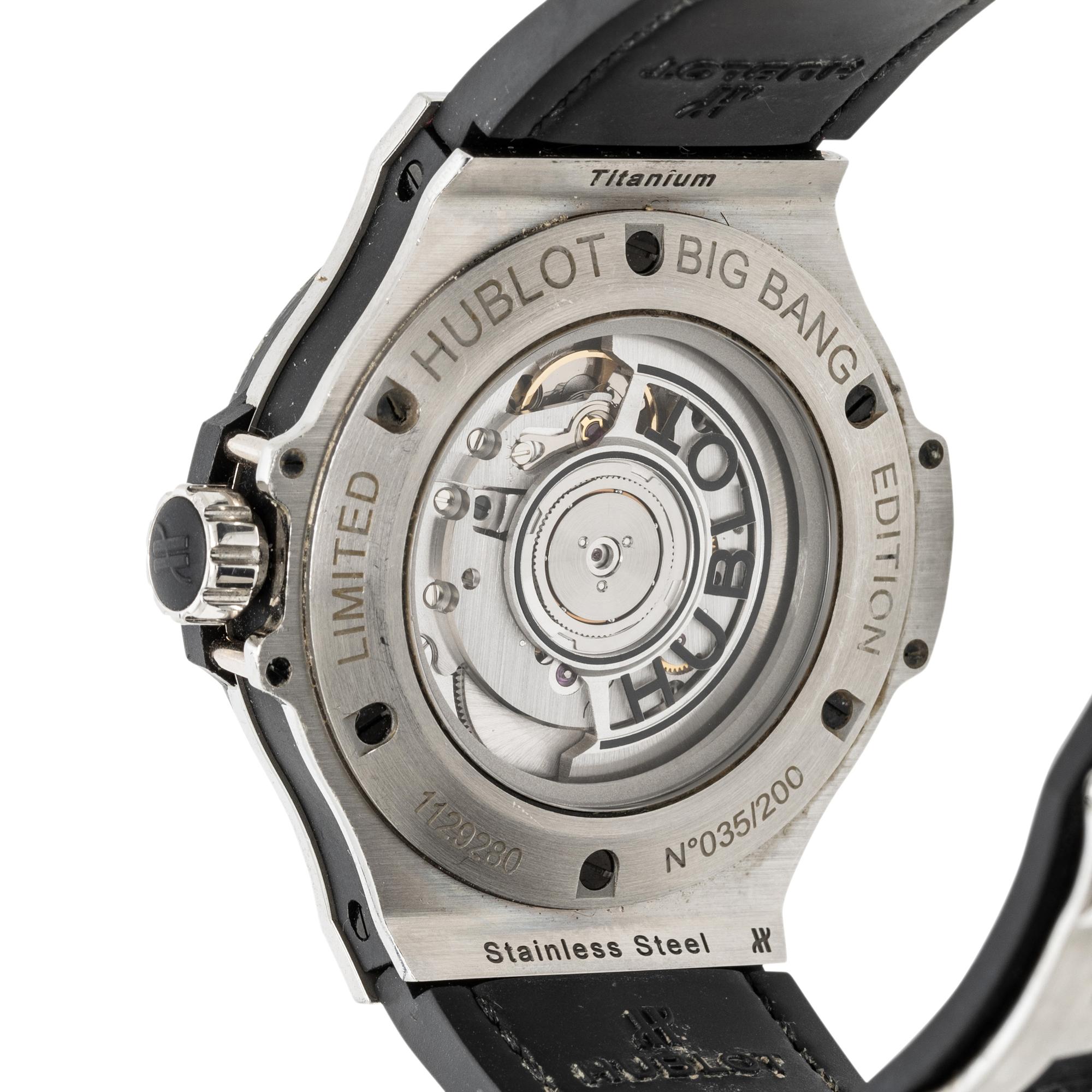 Hublot, 'Big Bang' Limited Edition 'Broderie' 'Sugar Skull' Stainless Steel Watch with Diamonds and Embroidery