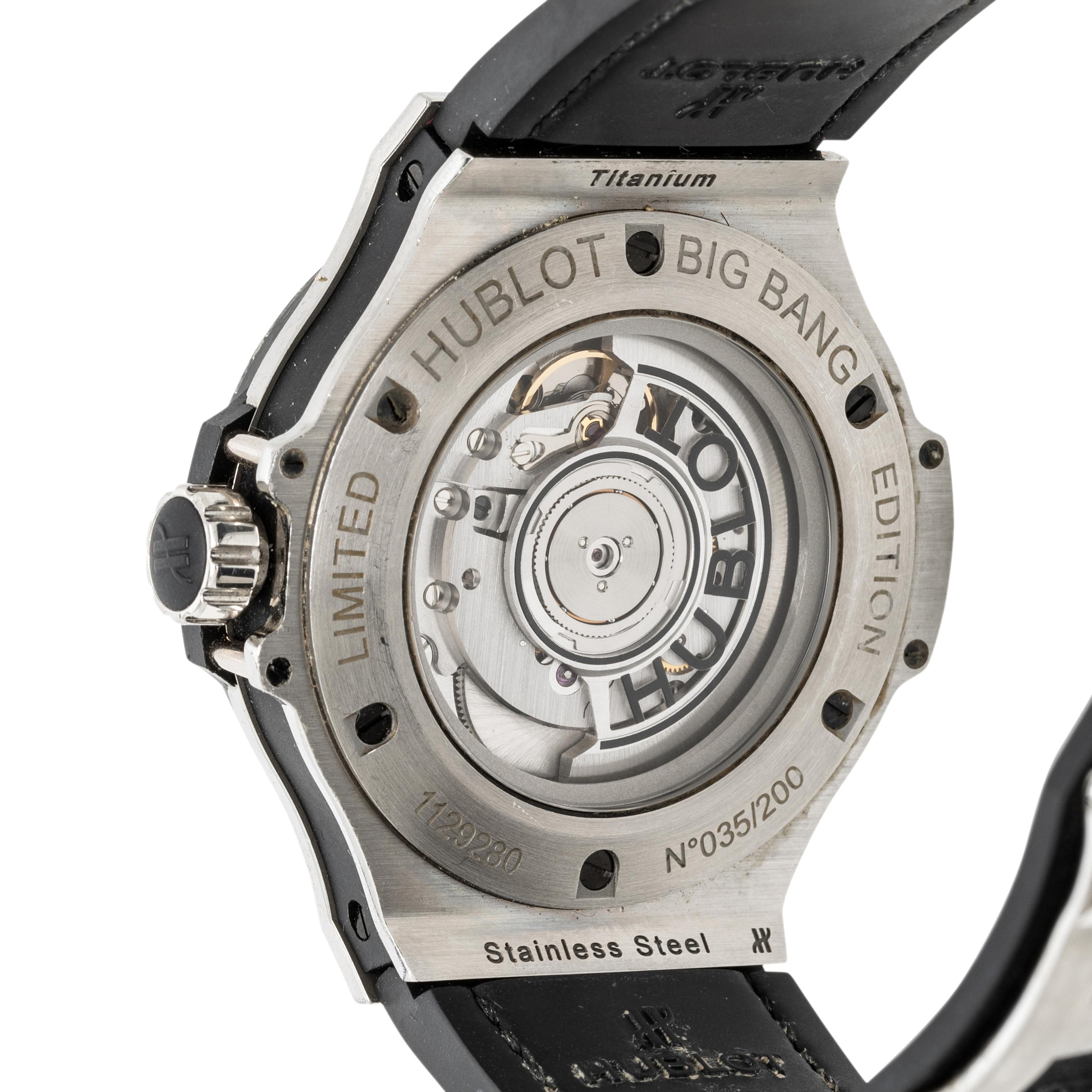 Hublot, 'Big Bang' Limited Edition 'Broderie' 'Sugar Skull' Stainless Steel Watch with Diamonds and Embroidery
