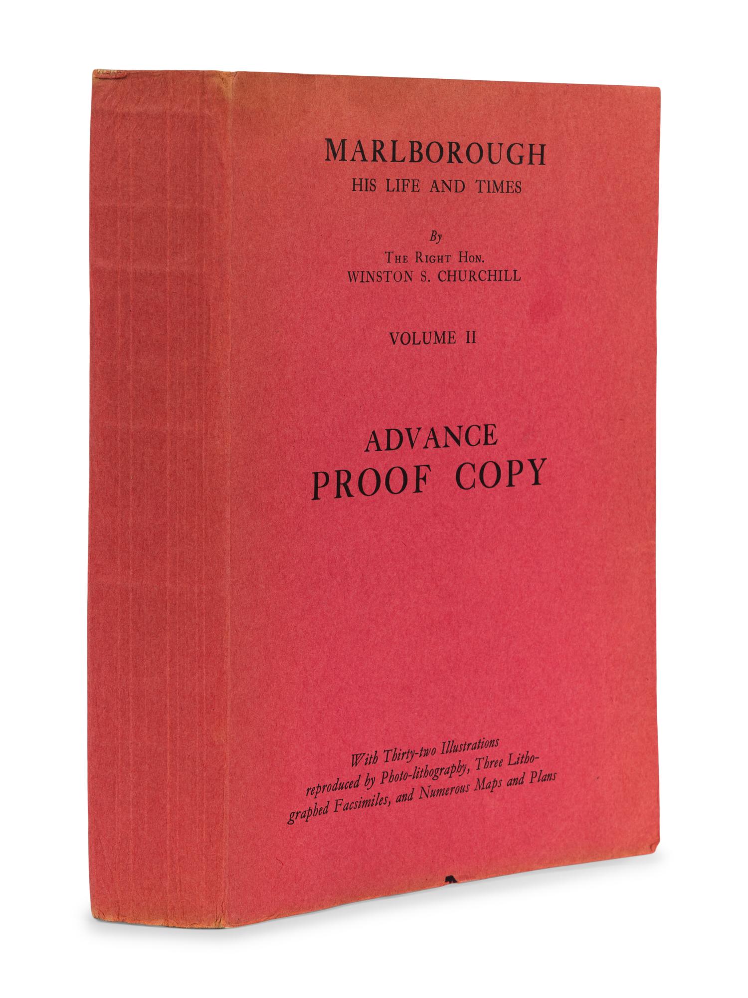 CHURCHILL, Winston L. S., Sir (1874-1965). A group of 5 works published in London, comprising: