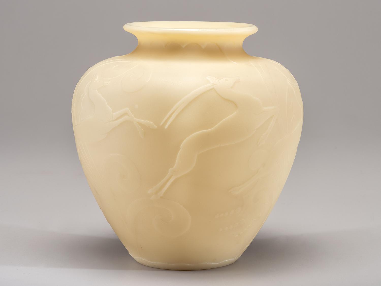 Vase with Deer